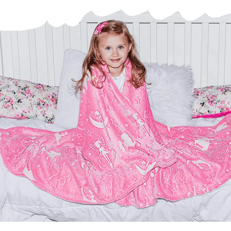 Pink Christmas Magic Blankets RW-7