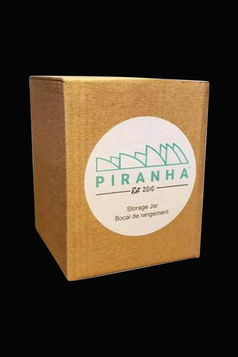 Piranha Storage Jar with Bamboo Lid