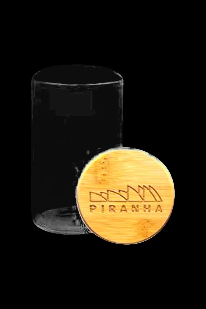 Piranha Storage Jar with Bamboo Lid