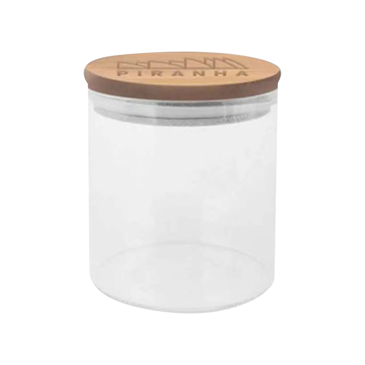 Piranha Storage Jar with Bamboo Lid