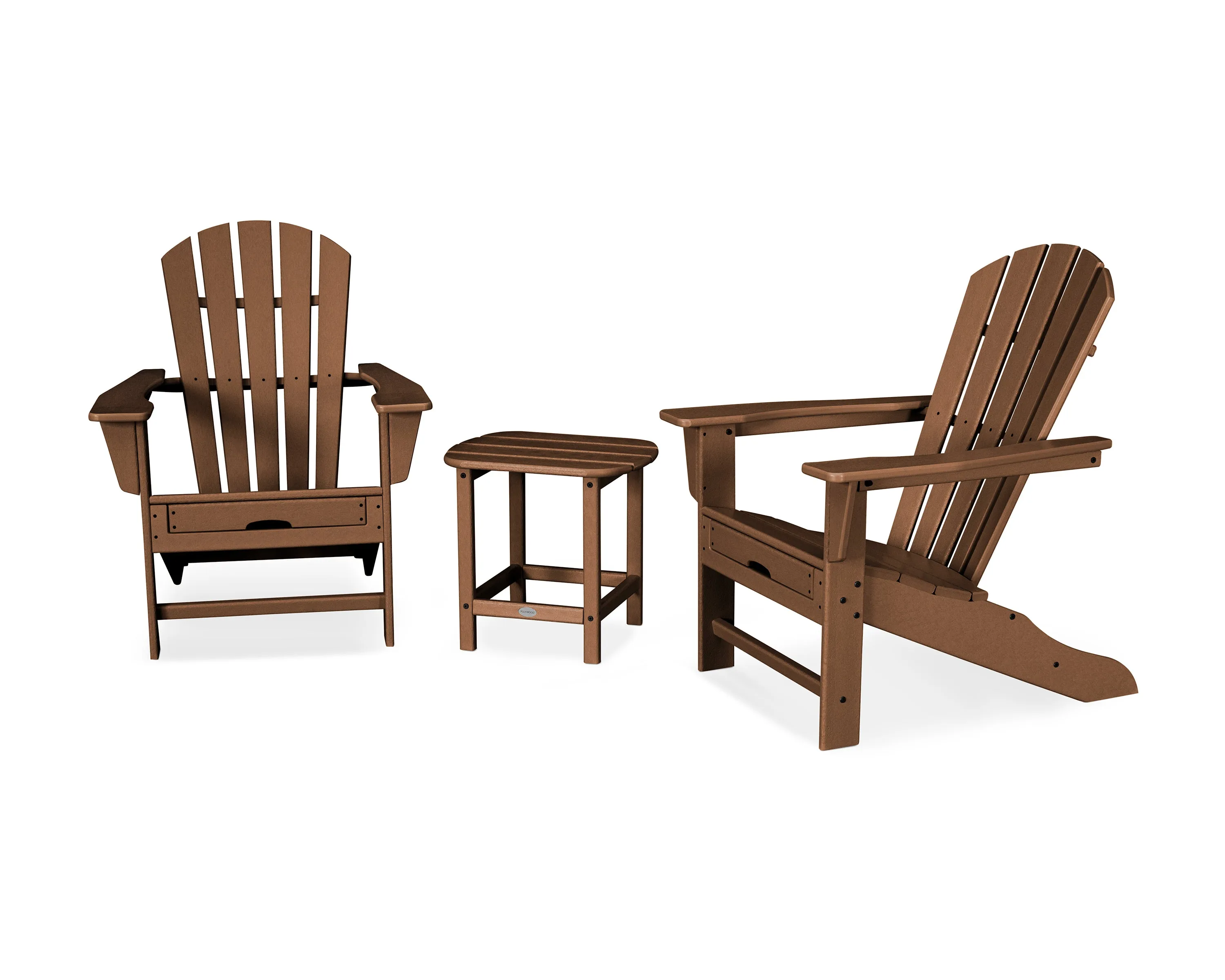 POLYWOOD® South Beach Ultimate Adirondack 3-Piece Set