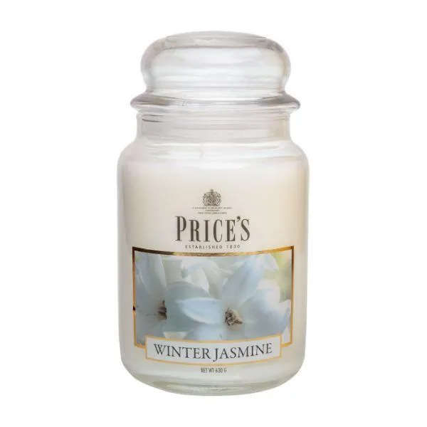 Prices Candles Scented Large Jar - Winter Jasmine