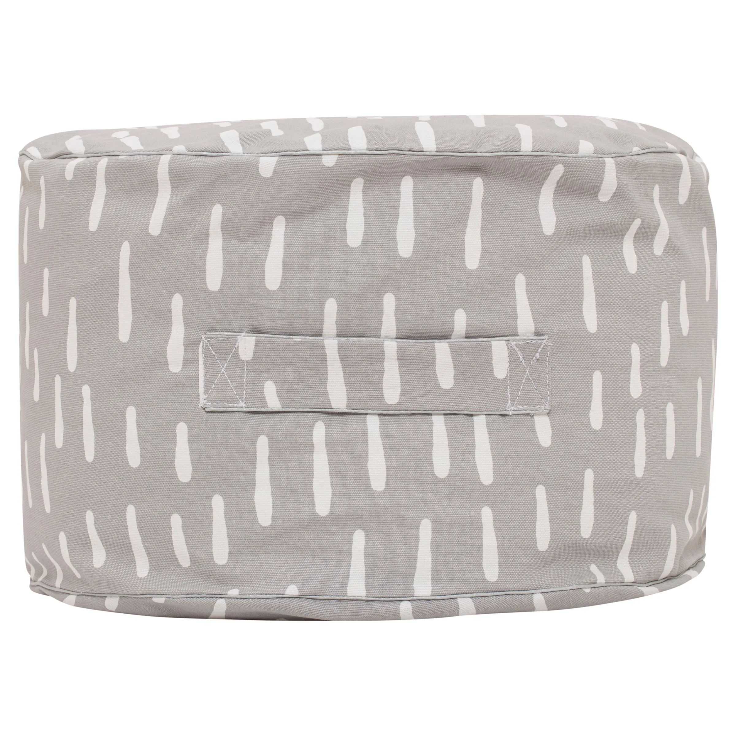 Raindrops Ottoman - Grey