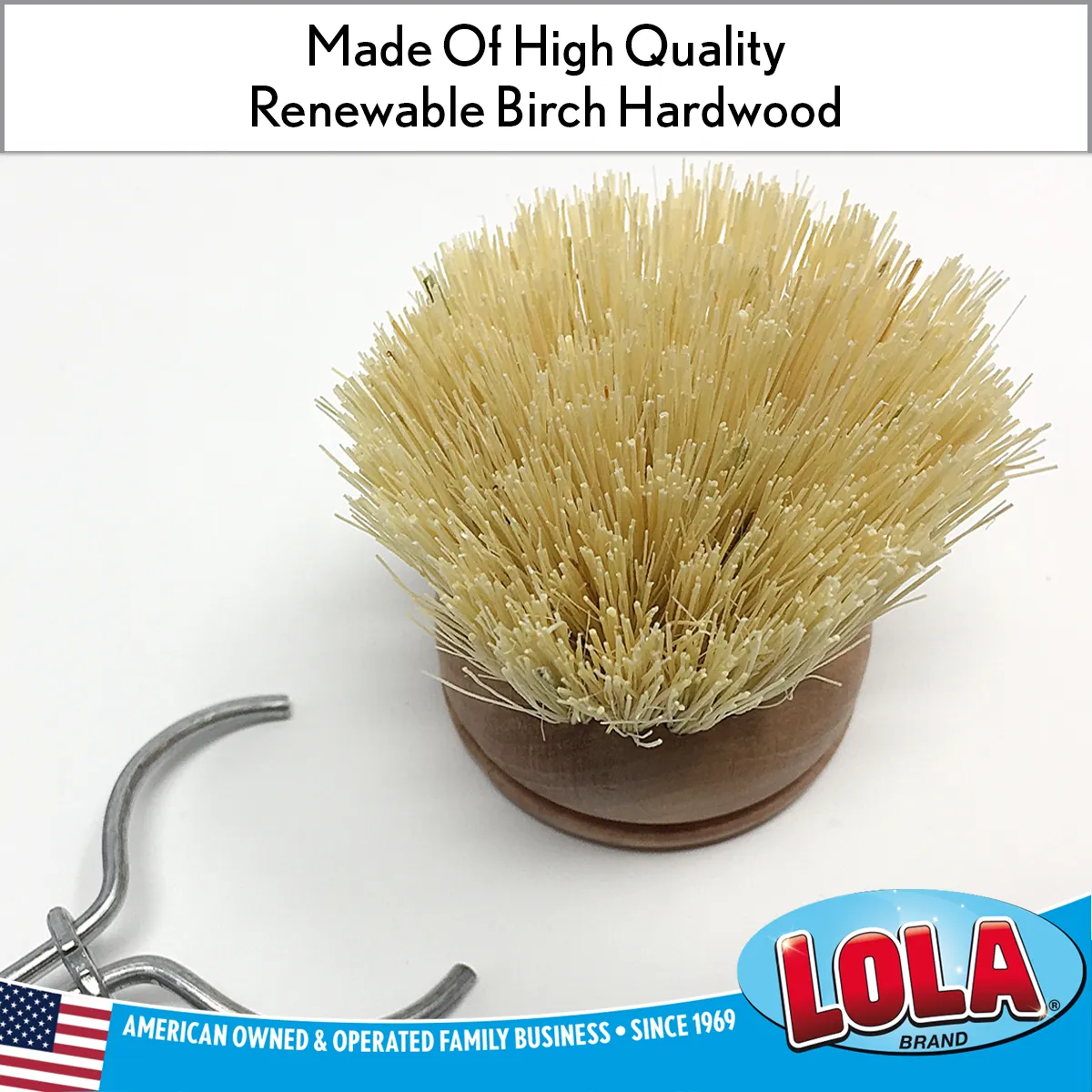 Replacement Head For "The Original" Tampico Vegetable & Dish Brush™ - Small Head