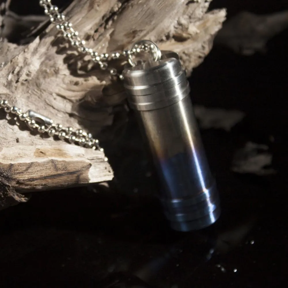 Sealed Pill Container Pendant