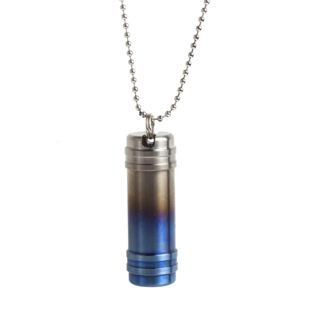 Sealed Pill Container Pendant