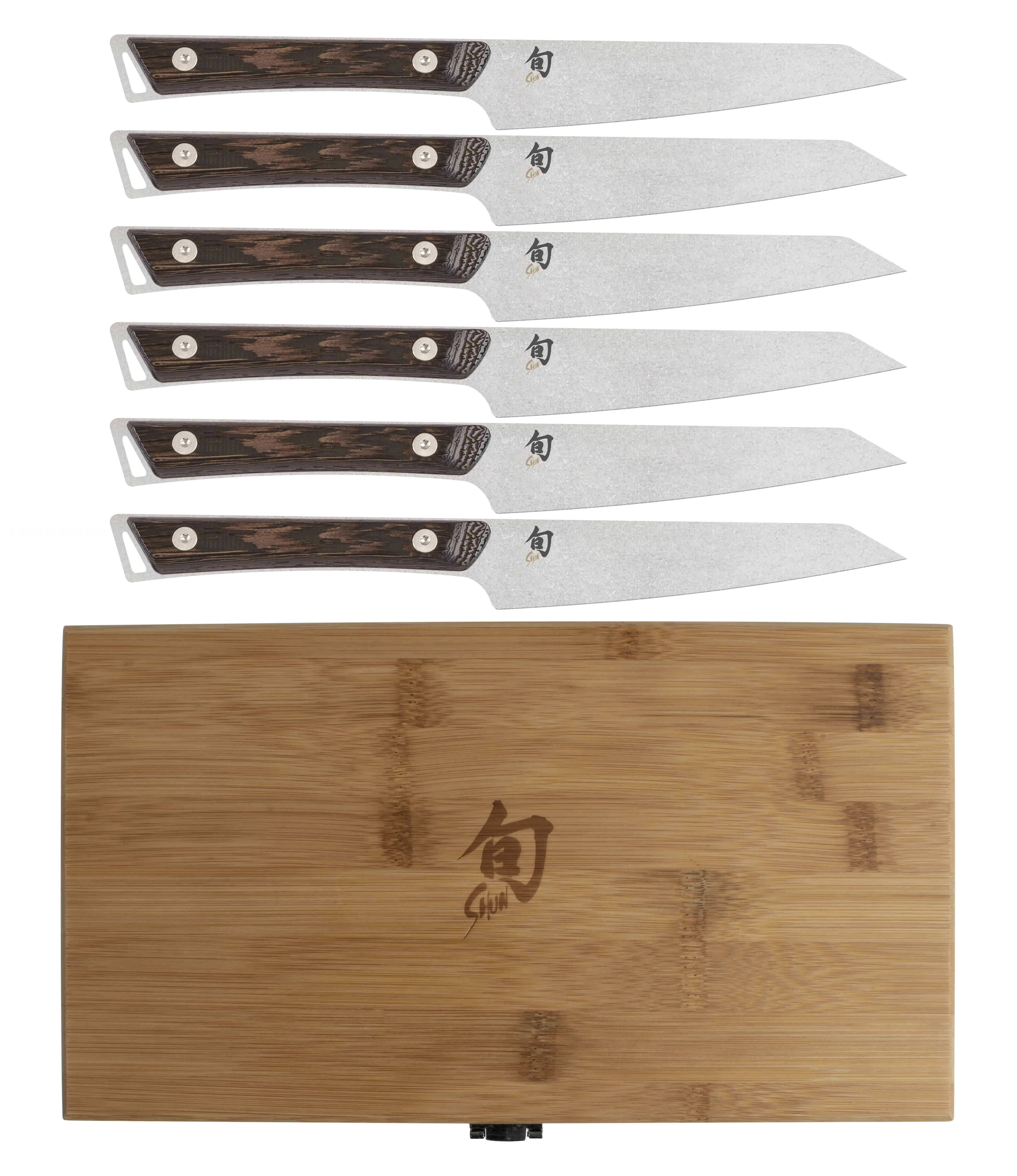 Shun Kanso 6-Piece Steak Knife Set