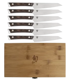 Shun Kanso 6-Piece Steak Knife Set