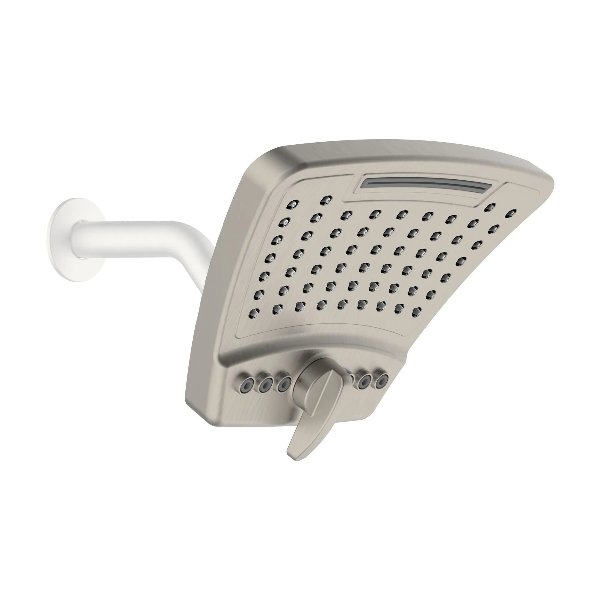 Single Wall Mount Fixed Rain Shower Head - High Pressure Showerhead - Upgraded Fixed Showerhead