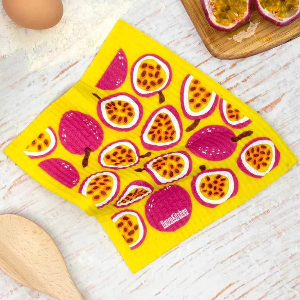 Swedish Dish Sponge Cloth - Passionfruit