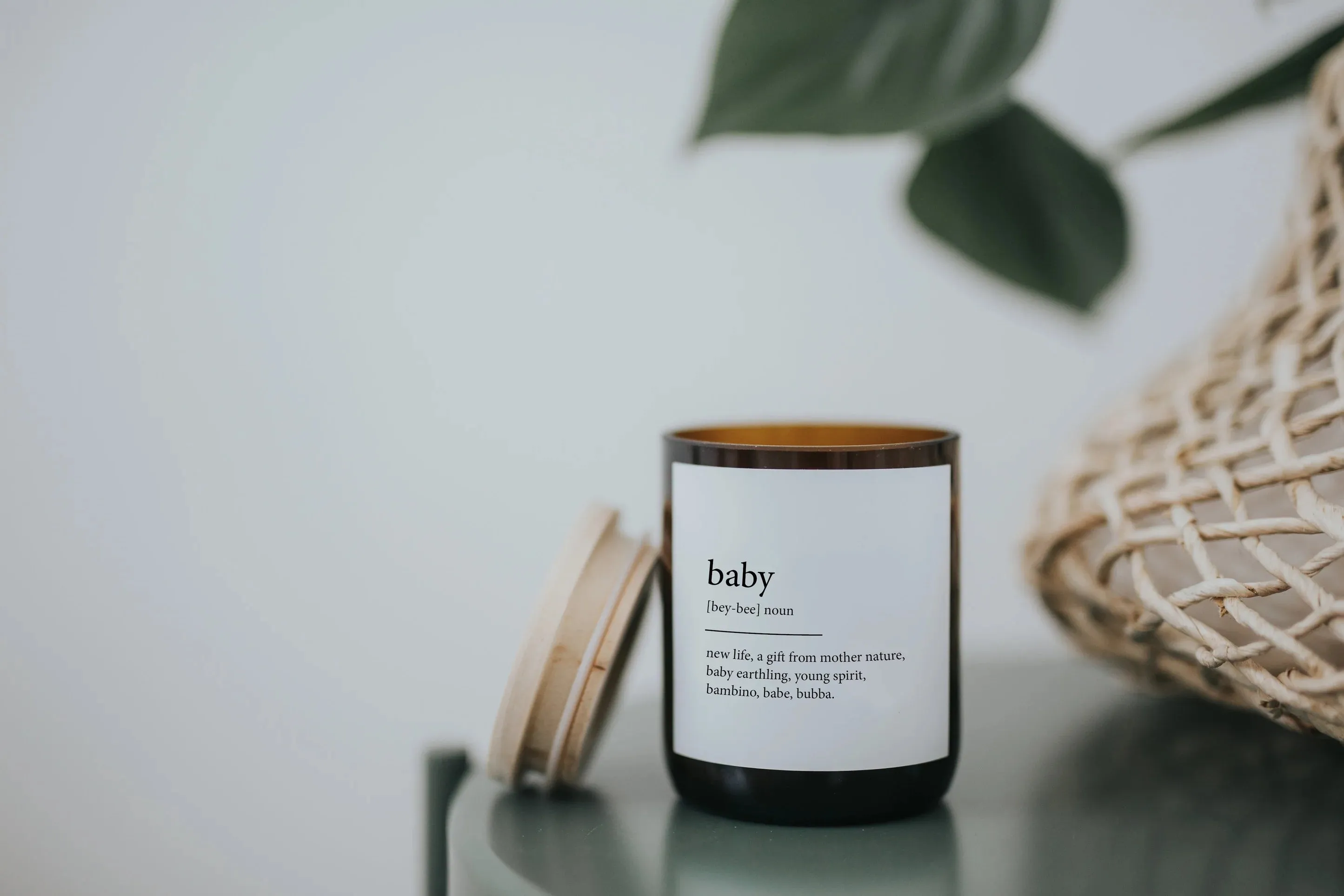 The Commonfolk Collective - Dictionary Meaning Candle - Baby