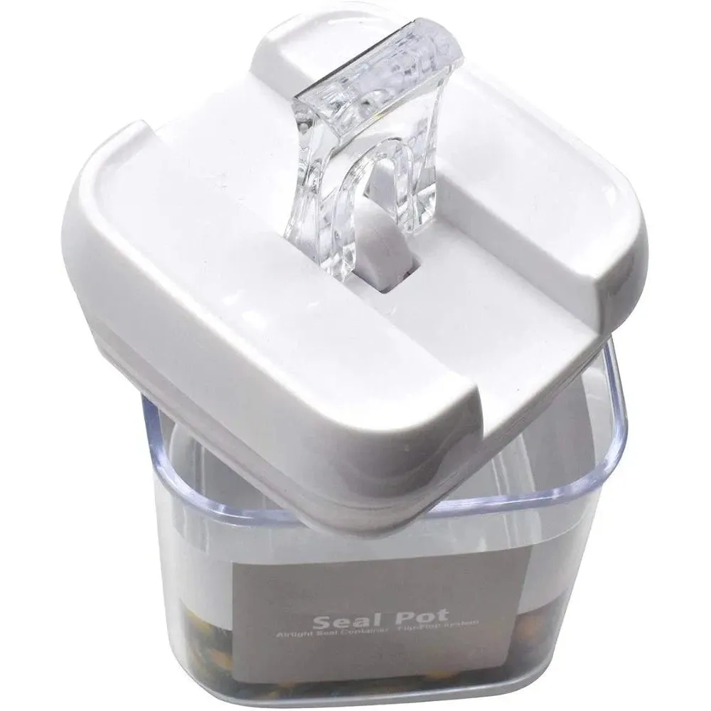 Titiz Plastic Storage Canister Box 700ml Air Tight lid TM-712