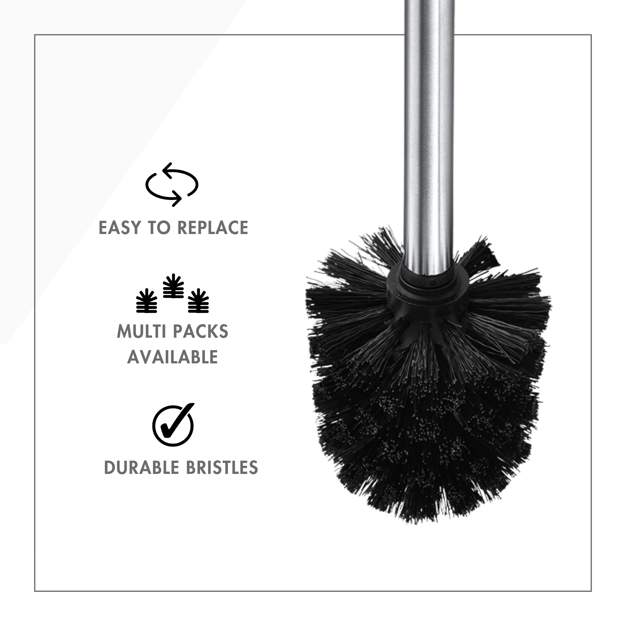 Toilet Brush Replacement Heads