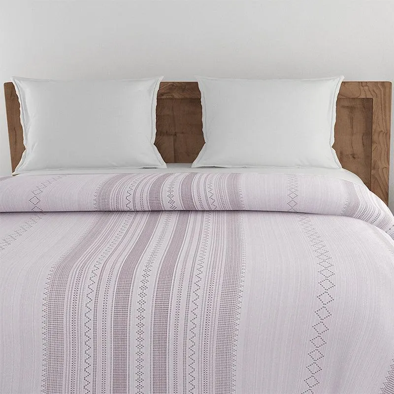 Twila Striped Cotton Comforter (Pink)  - 150 GSM