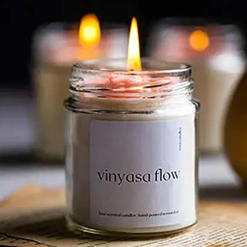 Vinyasa Flow Scented Candles Gift | Single | 6.4 x 8 cm / 2.5 x 3.15 inches