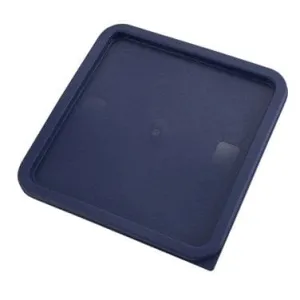 Winco PECC-128 Blue Food Container Cover for Square Storage Containers 12 18 and 22 Quart | Denson CFE