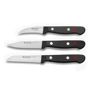 Wusthof Gourmet 3 Piece Paring Knife Set