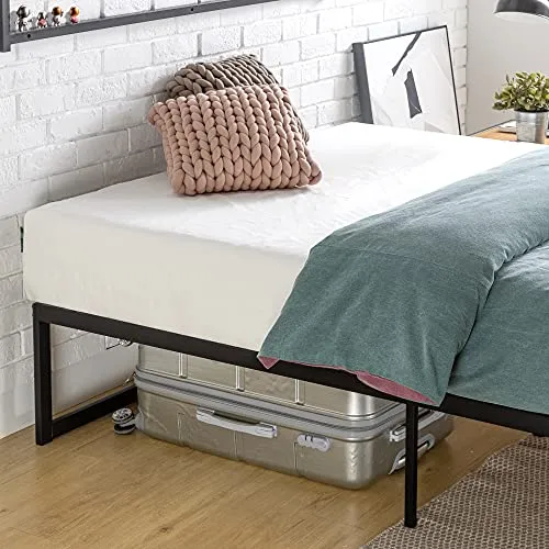 ZINUS Abel Metal Platform Bed Frame / Mattress Foundation with Steel Slat Support / No Box Spring Needed / Easy Assembly, Queen